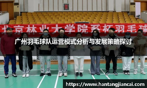 广州羽毛球队运营模式分析与发展策略探讨